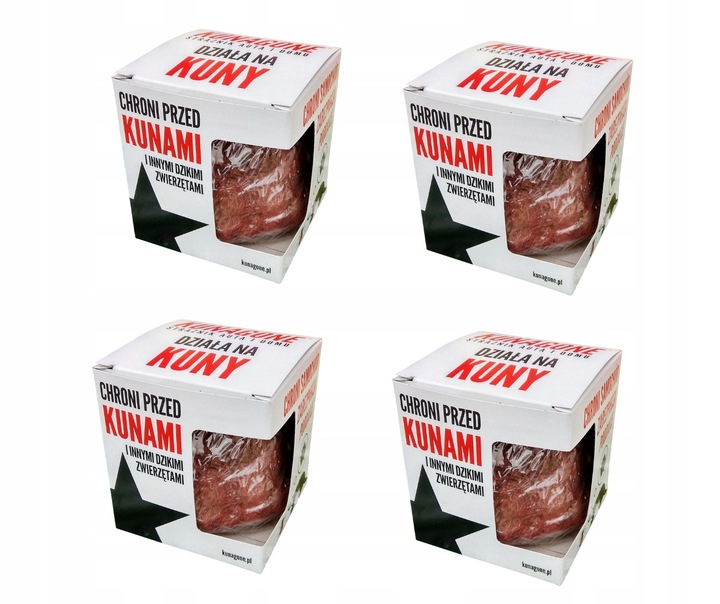 NATURALNY ODSTRASZACZ NA KUNY DO SAMOCHODU KUNAGONE PRZECIWKO KUNOM