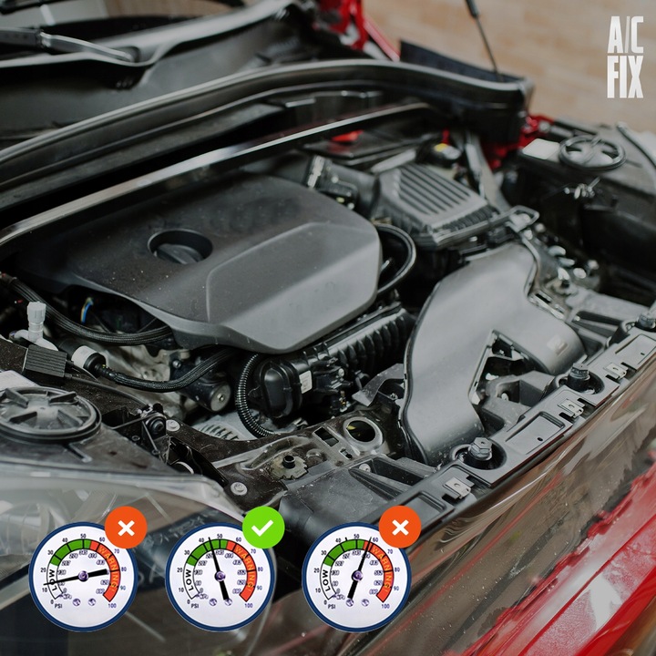 2x AC FIX R134a Gaz Olej Uszczelniacz 3w1 CZYNNIK CHŁODNICZY KLIMATYZACJI