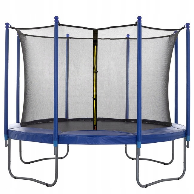 SIATKA DO TRAMPOLINY WEWNĘTRZNA MOCNA OCHRONNA na 8 SŁUPKÓW 304-312 cm 10FT