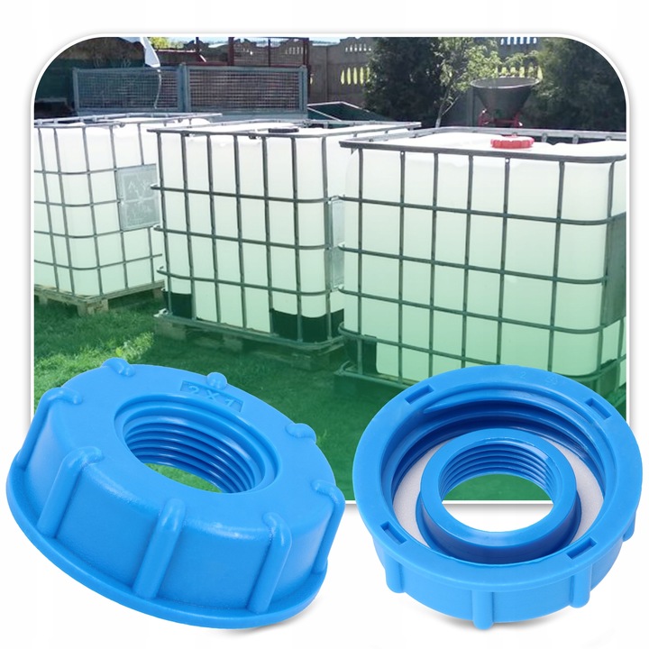 Złącze Przyłącze IBC MAUZERA S60x6 1'' GW Nakrętka Zbiornika Korek