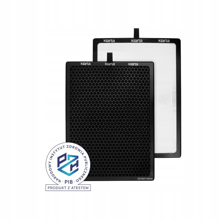 Komplet oryginalnych filtrów H13 EF 99.97% do Klarta Stor 1/2/3