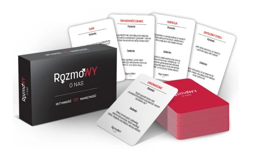 GRA DLA PAR - RozmoWY O NAS Intymność i Namiętność PREZENT na DZIEŃ KOBIET