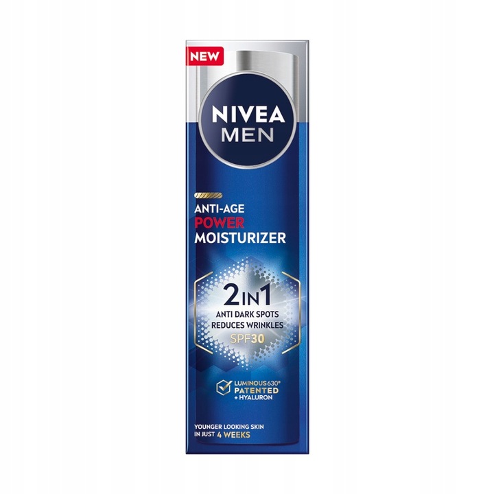 NIVEA Men Anti-Age Power krem do twarzy dla mężczyzn SPF30 50ml