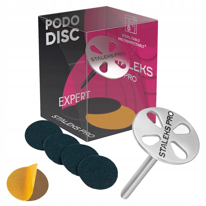 Staleks Pododisc Tarcza Dysk M 20 mm + 5 Nakładek