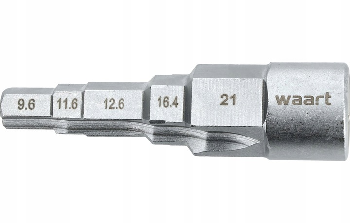 WAART Klucz stopniowy do śrubunków 1/2 kaloryferów zaworów 5 stopni