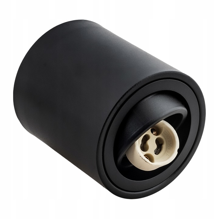 3x SPOT OPRAWA NATYNKOWA HALOGENOWA SUFITOWA tuba ruchoma GU10 żarówka LED