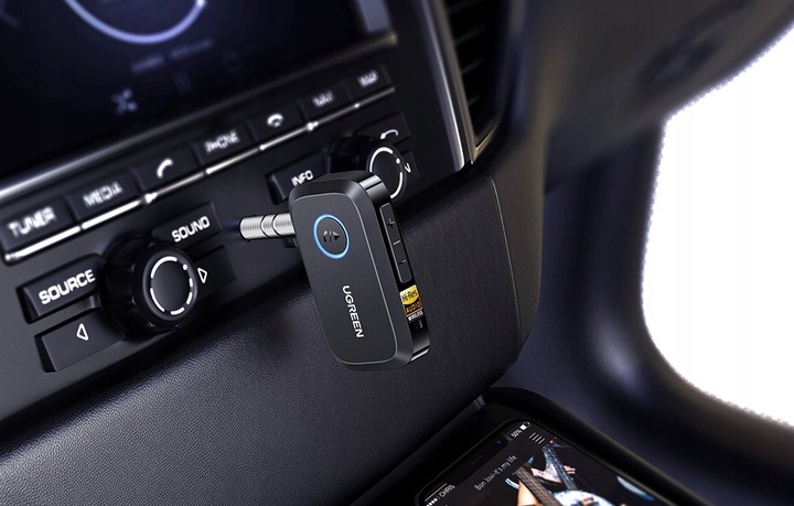 Ugreen 55546 Adapter Odbiornik Bluetooth 6.0 LDAC Hi-Res Audio AUX