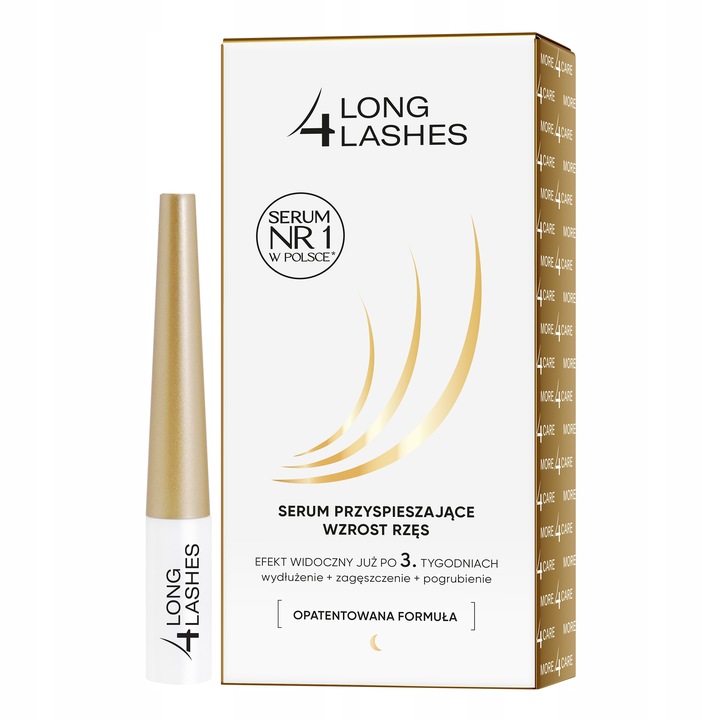 Long4Lashes Serum przyspieszające wzrost rzęs wydłuża, zagęszcza i pogrubia