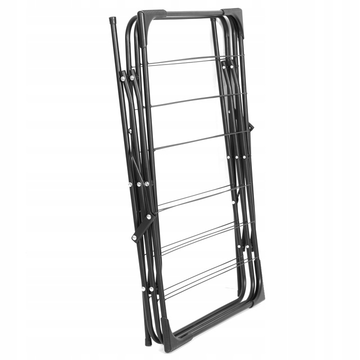 3 POZIOMOWA STOJĄCA SUSZARKA PIONOWA NA PRANIE DO UBRAŃ SKŁADANA WYSOKA