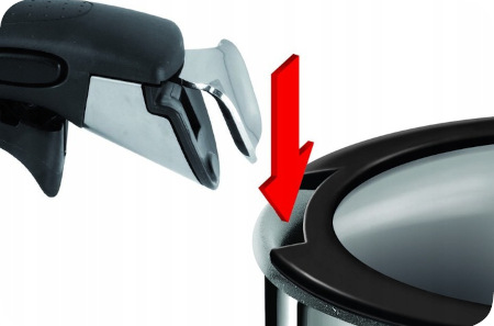 Szklane pokrywki TEFAL Ingenio 24/28 cm separatory