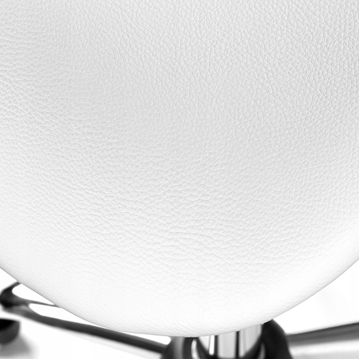 STOŁEK KOSMETYCZNY TABORET FRYZJERSKI NA KÓŁKACH REGULOWANY OBROTOWY