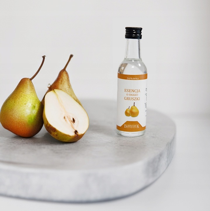 Zaprawka esencja o smaku GRUSZKI NA 16L BARDZO WYDAJNA Domowy alkohol