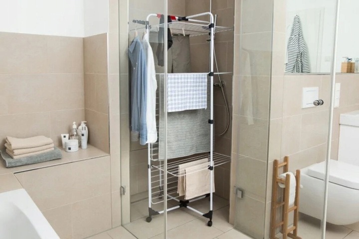 Suszarka na pranie VILEDA Mixer 4 Czarno-biały