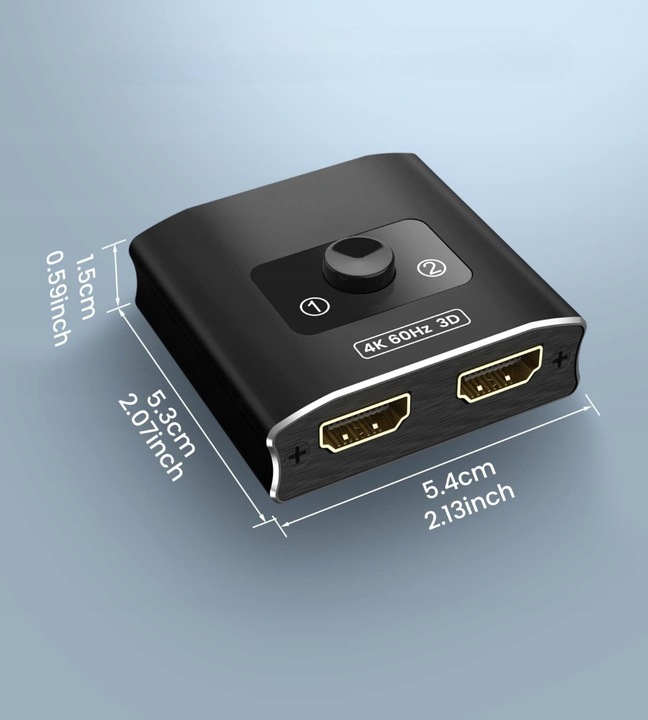 Switch hdmi 4K 60Hz z obsługą HDR SOUNIX