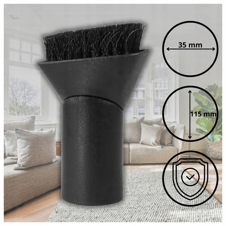 ZESTAW 6SZT KOŃCÓWEK SSAWEK PUREY DO ODKURZACZA KARCHER WD2 WD3 WD4