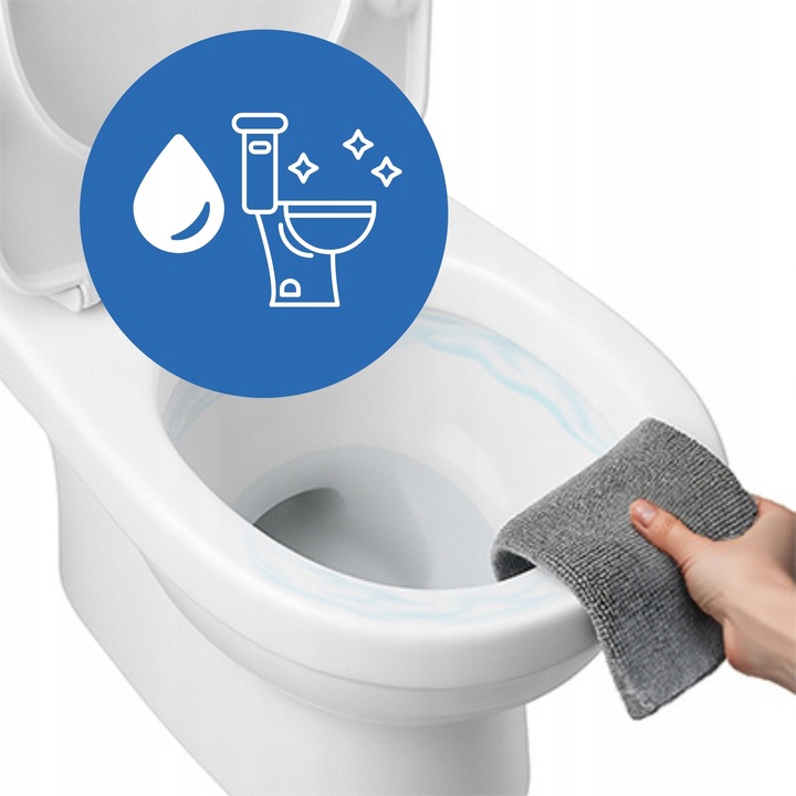 Deska sedesowa WC wolnoopadająca kształ U pokrywa klozetowa uniwersalna