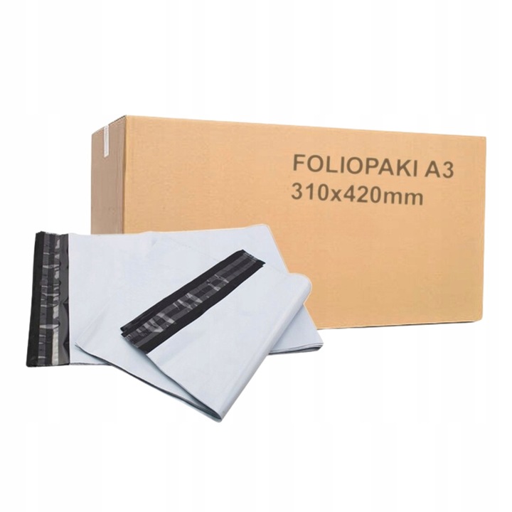 FOLIOPAKI KURIERSKIE A3 Mocne FOLIOPAK 310x420 1000szt
