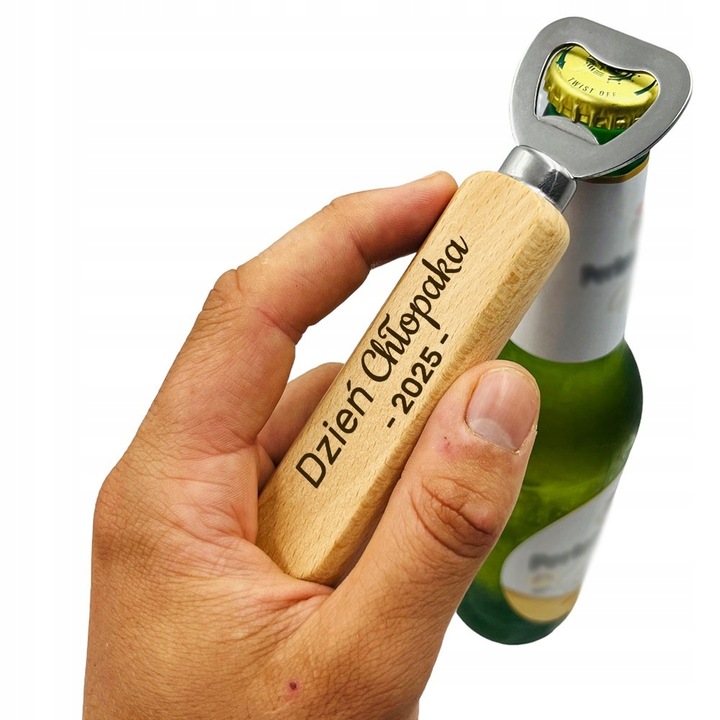 ZESTAW DO PIWA KUFEL + OTWIERACZ PREZENT DZIEŃ CHŁOPAKA dla kolegi z