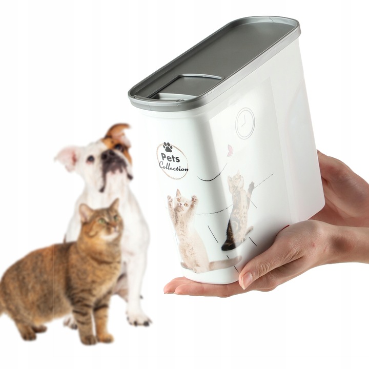 CURVER POJEMNIK NA SUCHĄ KARMĘ ŻWIREK DLA KOTA 2L