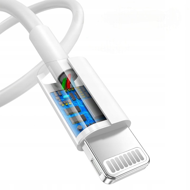 SZYBKA ŁADOWARKA DO IPHONE KOSTKA 20W + KABEL 1M / USB-C - IPHONE LIGHTING