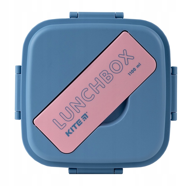 Lunchbox z przegrodkami sniadaniowka ze sztuccami 1100ml KITE