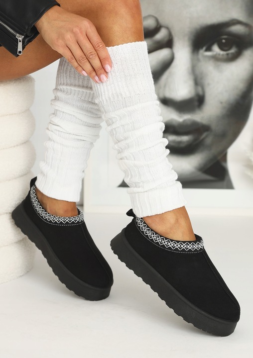 Getry Damskie Ocieplacze na Nogi Zimowe Ocieplane Grube Cerber BIAŁE