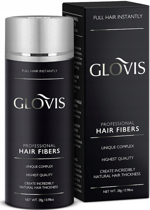 Włókna GLOVIS 28g - Zagęszczanie Włosów Mikrowłókna Łysienie Jakość*