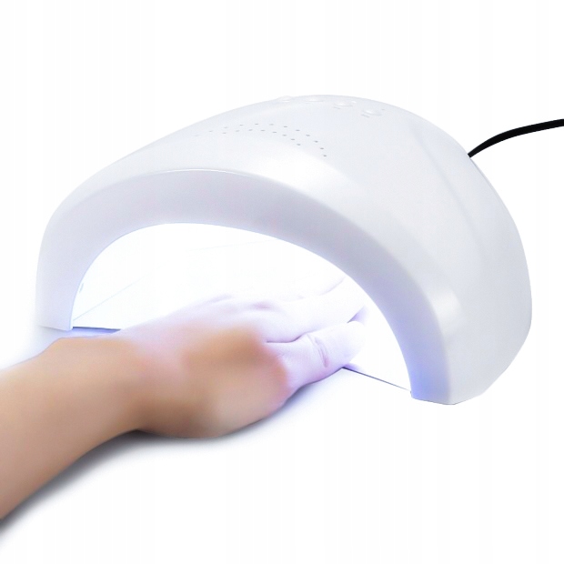 Lampa Do Paznokci Hybrydy Żele 30 Diod 48W Led/Uv Lustrzane Dno Clavier Q7