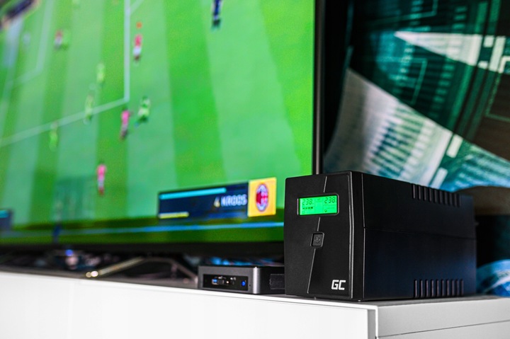 Zasilacz UPS GREEN CELL UPS01LCD 600VA