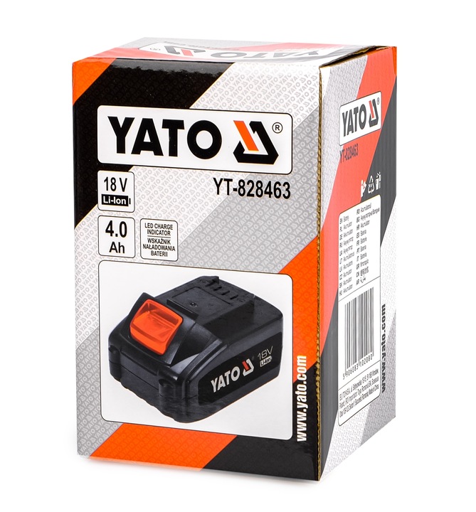 AKUMULATOR YATO 18V LI-ION 4,0AH BATERIA ELEKTRONARZĘDZI SYSTEM