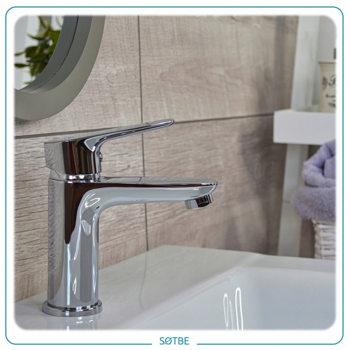 Kran do umywalki stojący bateria do łazienki umywalkowa oszczędna