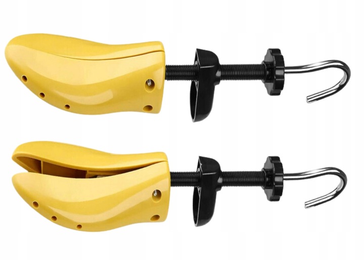 2x Regulowane prawidła do rozciągania butów obuwia 40-47 z nakładkami Para