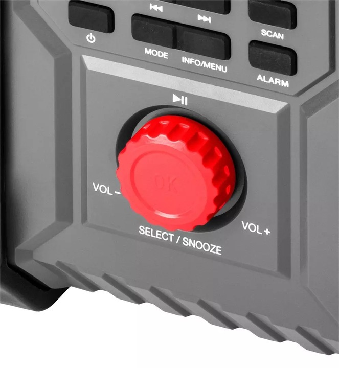 RADIO BUDOWLANE ENERGY+ 18V,BEZ AKU GRAPHITE