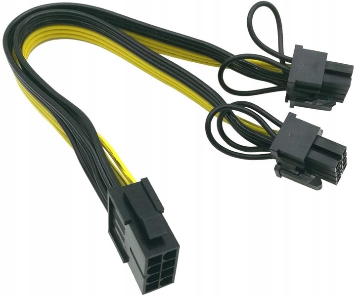 Adapter Przejściówka Grafiki 8PIN na 2x 8PIN Riser