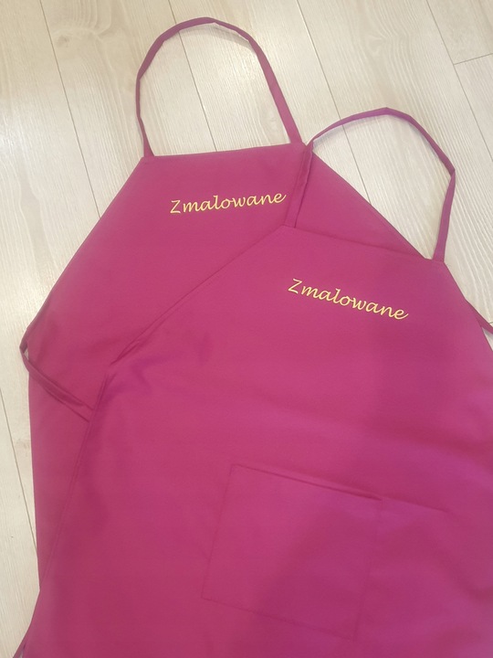 fartuch fartuszek kosmetyczny flex nadruk logo napis nazwa imię prezent