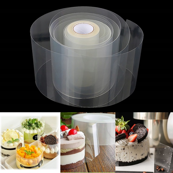 FOLIA RANTOWA RANT OWIJKA CUKIERNICZA DO OBRĘCZY 16 cm x 10m