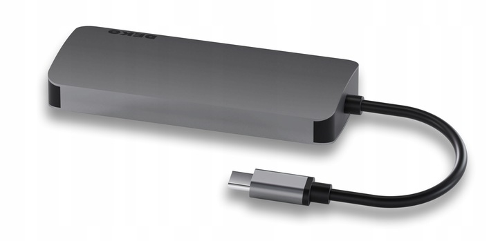 Hub USB C 5w1 Stacja Dokująca 100W HDMI 4K 60Hz 3xUSB DEKO Lite