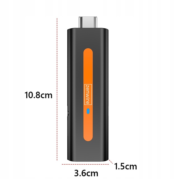 Odtwarzacz Multimedialny Przystawka Android 14 Smart TV Stick Box WiFi