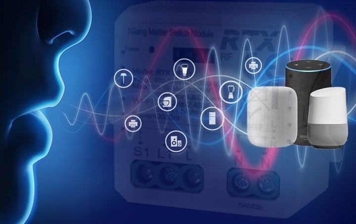 RTX Moduł STEROWNIK BRAMY GARAŻOWEJ ZIGBEE TUYA SMART + CZUJNIK