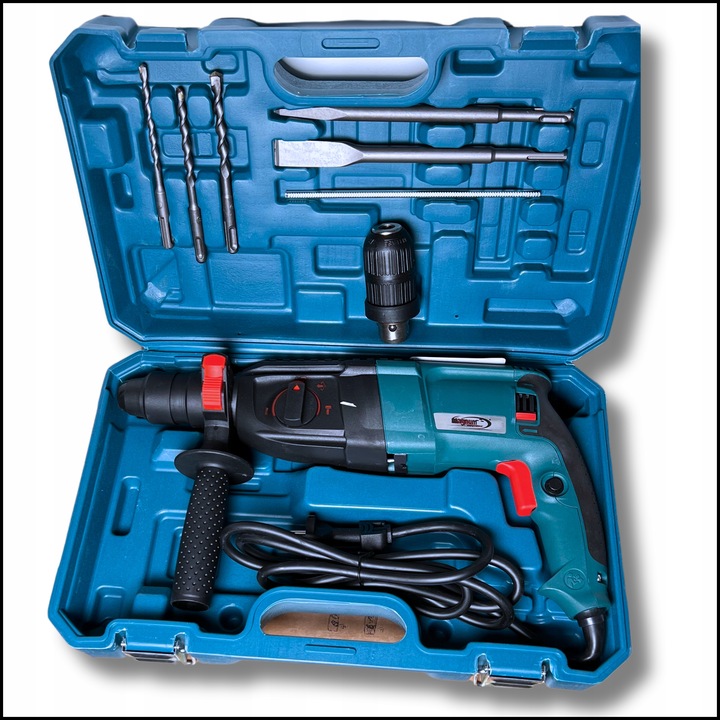 SDS Max Młotowiertarka: Udarowy Młot, Wiertarko-Wkrętarka| Magnum 2600 W