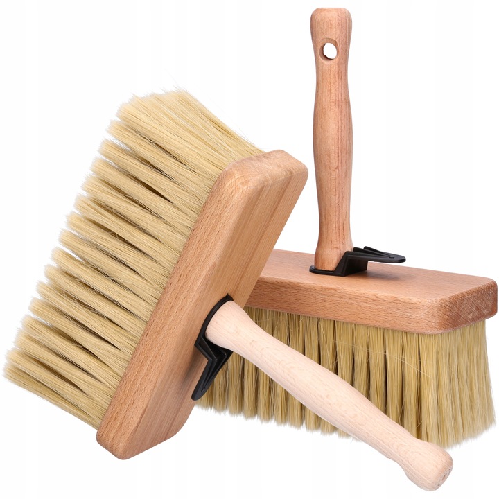 ŁAWKOWIEC 180 mm PL GĘSTY Pędzel Malarski Tapeciak 18cm CHLAPAK