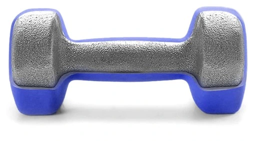 Hantelki hantle bitumiczne do ćwiczeń zestaw 2x2kg