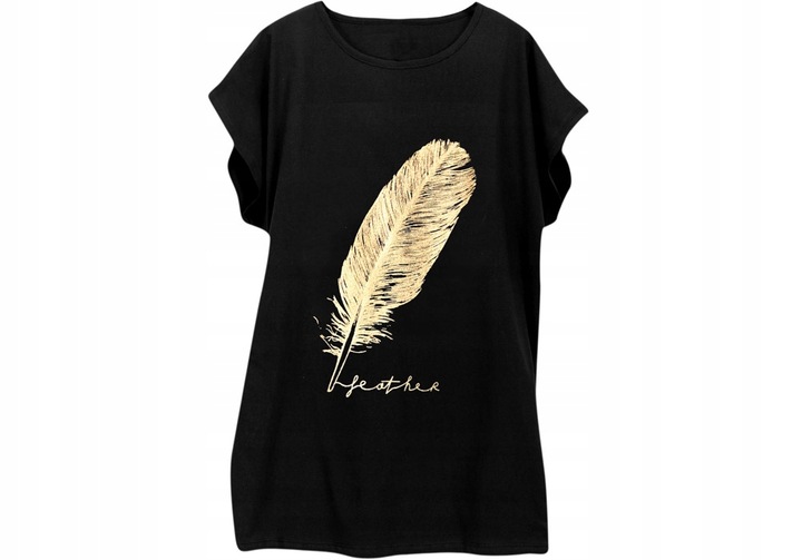 Kobieca dłuższa bluzka z bawełny 4XL 48