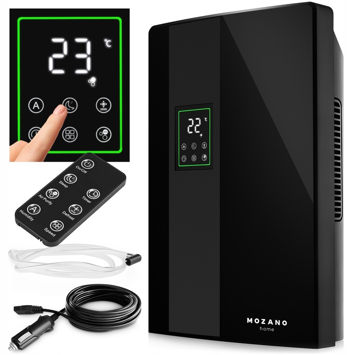 DUŻY OSUSZACZ POWIETRZA POCHŁANIACZ WILGOCI OCZYSZCZACZ XXL CICHY +