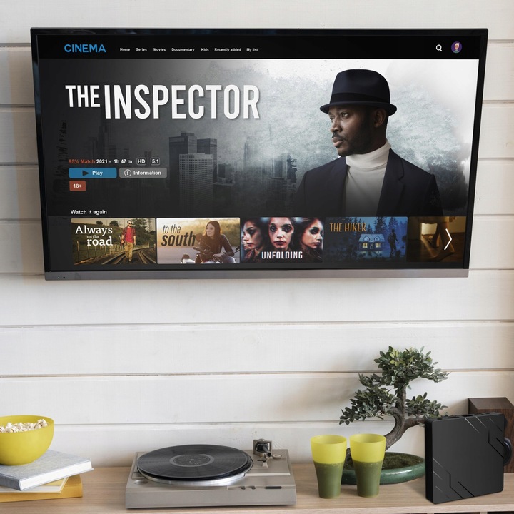 SMART TV BOX 3D ANDROID 13 WIFI BLUETOOTH ODTWARZACZ 4K + PILOT KABEL