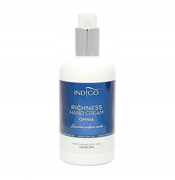 Krem do Rąk Indigo Omnia Z masłem shea i olejem z wiesiołka Nawilża 300 ml