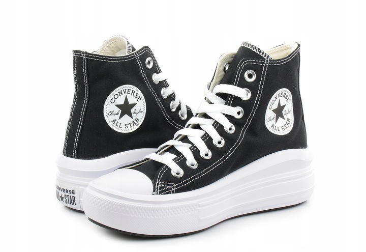 Białe Sznurówki sznurowadła do butów Converse o długości 120 cm Chuck 70