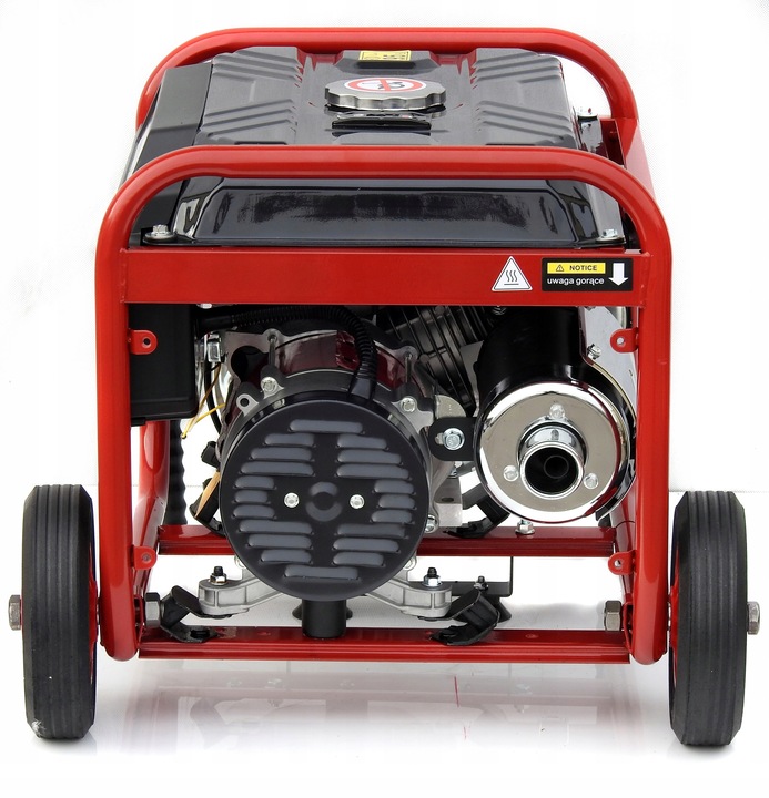 PROFESJONALNY AGREGAT PRĄDOTWÓRCZY 5,2kW KOŁA AVR+ MIEDZIANY STOJAN