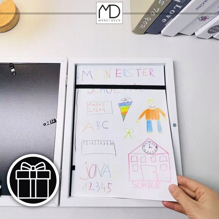 Ramka otwierana artystyczna A4 na rysunki zdjęcia obrazki prezenty