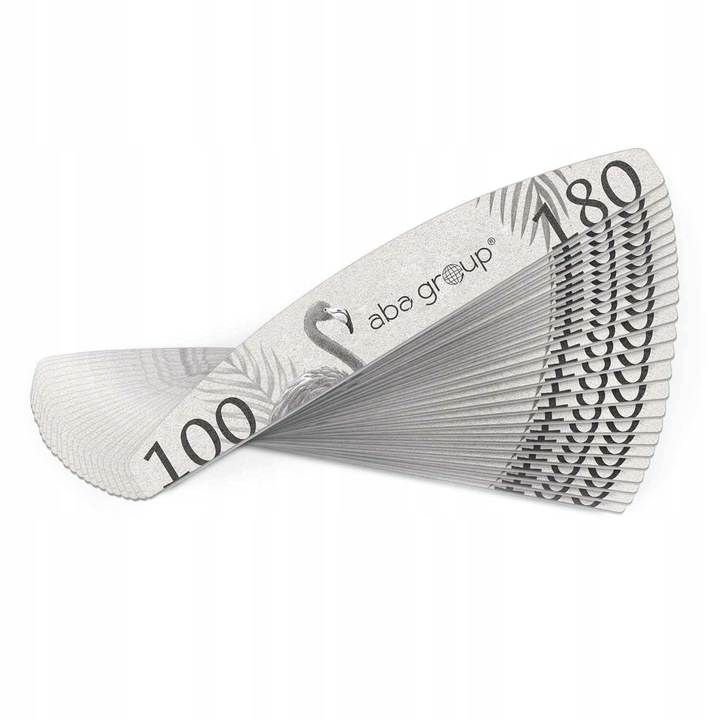 Aba Group Pilnik Półksiężyc 100/180 Zestaw 25szt.